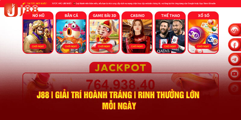 Nhà cái j88 sở hữu vô số ưu điểm vượt trội
