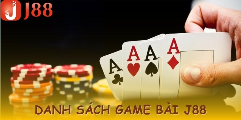Kho game bài J88 phong phú giúp người chơi tha hồ trải nghiệm