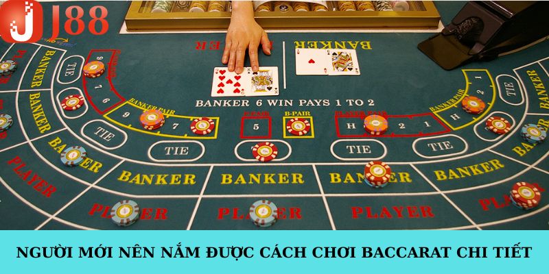 Người mới nên nắm được cách chơi baccarat chi tiết