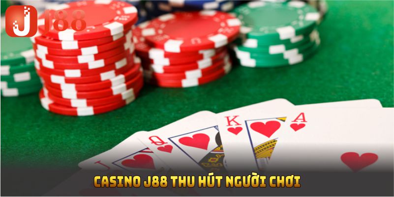 Casino J88 thu hút người chơi yêu thích game đổi thưởng 